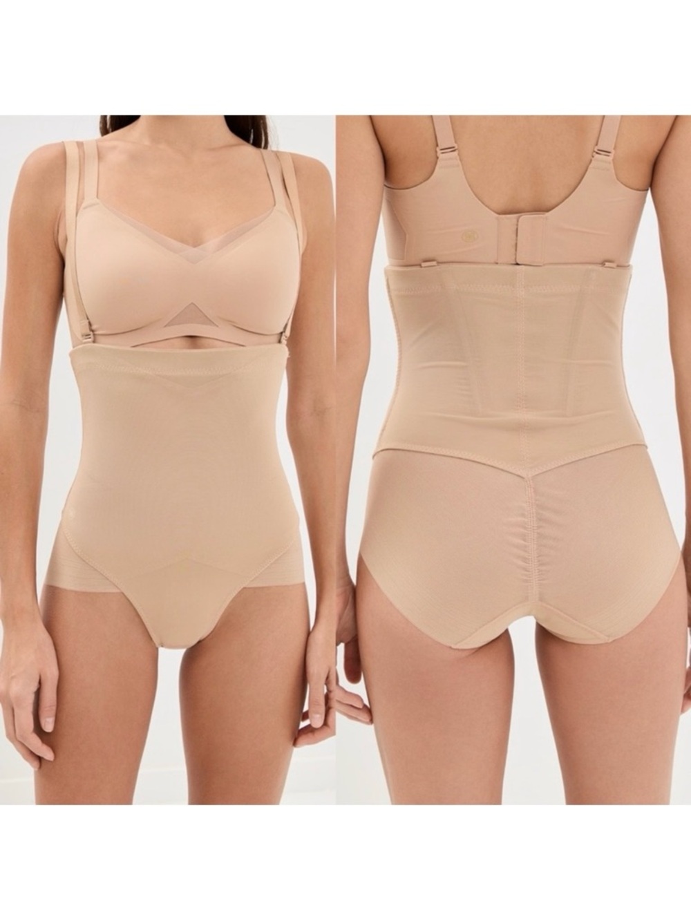 Honeylove Superpower Briefs Sand Tan Nude Beige